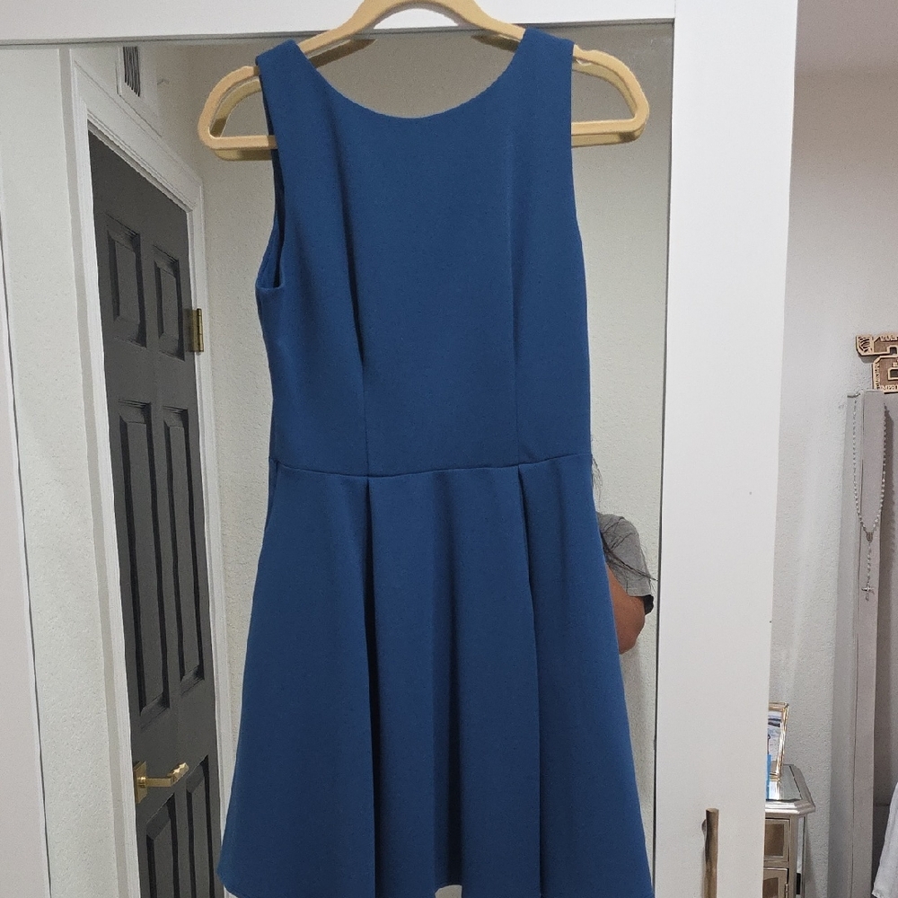 B Darlin Blue Mini Dress